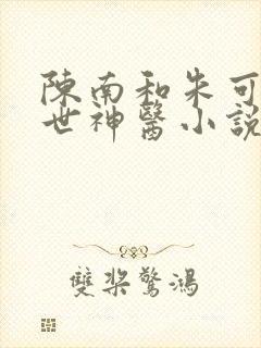 陈南和朱可人绝世神医小说