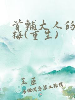 首辅大人的小青梅(重生)