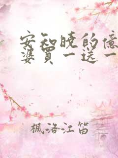 安知晓的亿万老婆买一送一