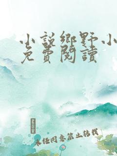 小说乡野小傻医免费阅读