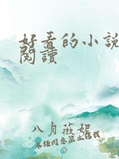 好看的小说在线阅读