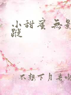 小甜蜜 无影有踪