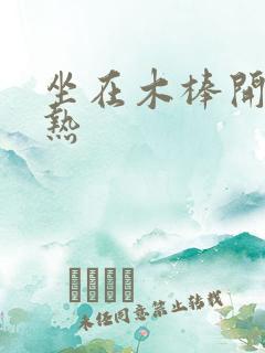 坐在木棒开始加热