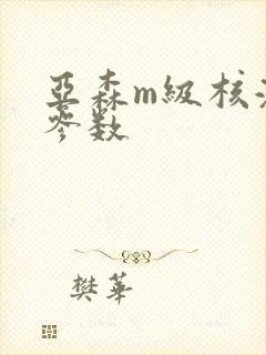 亚森m级核潜艇参数