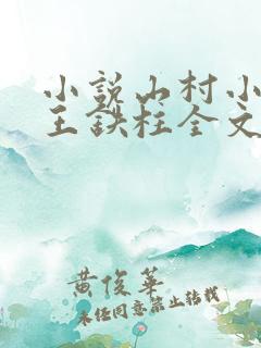 小说山村小神医王铁柱全文免费费阅读读