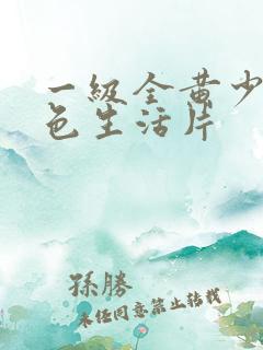 一级全黄少妇性色生活片