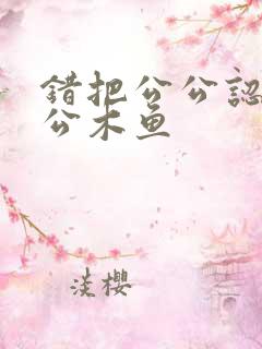 错把公公认成老公木鱼