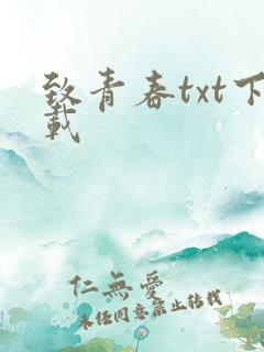 致青春txt下载