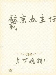驻京办主任 下载