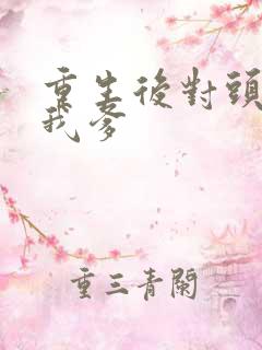 重生后对头成了我爹