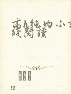 高h纯肉小说在线阅读