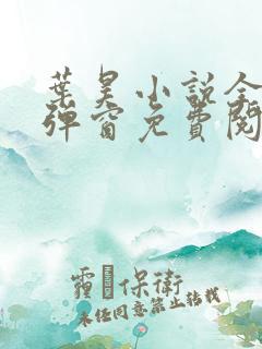 叶昊小说全文无弹窗免费阅读