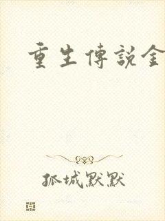 重生传说金手指