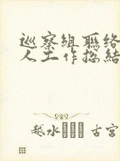 巡察组联络员个人工作总结