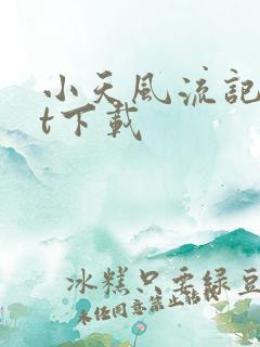 小天风流记txt下载