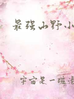 最强山野小农民