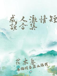成人激情短篇小说合集