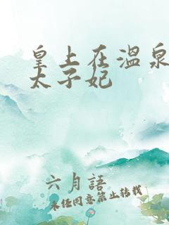 皇上在温泉要了太子妃