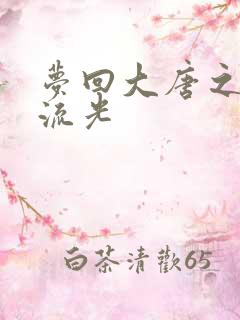 梦回大唐之萧瑟流光