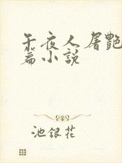午夜人屠艳情短篇小说