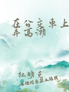 在公交车上被人弄高潮