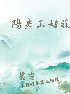 阳光正好苏玥
