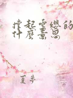 撑起云缨的腿是什么意思