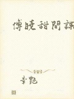 傅晓甜间谍罪