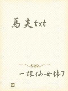 马夫txt