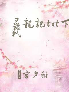 寻龙记txt下载
