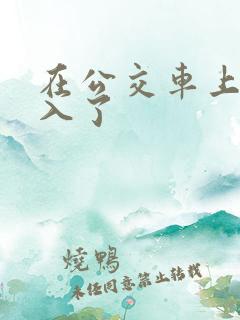 在公交车上被后入了