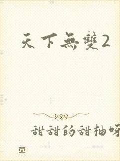 天下无双2