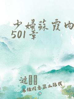 少妇苏霞肉欲第501章