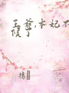 王爷,本妃不伺候了