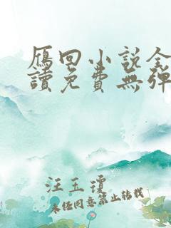 雁回小说全文阅读免费无弹窗