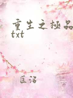 重生之极品公子txt