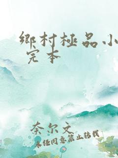 乡村极品小神医 完本