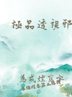 极品透视邪医