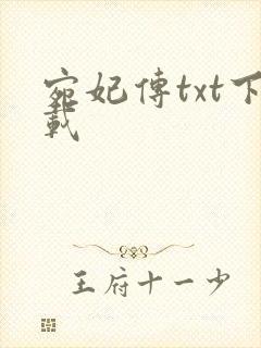 宛妃传txt下载