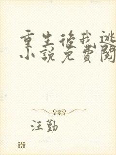 重生后我逃婚了小说免费阅读