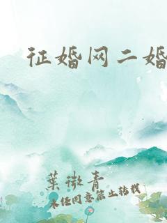 征婚网二婚