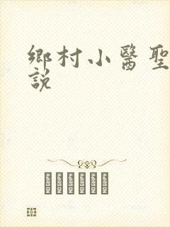 乡村小医圣 小说