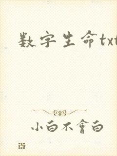 数字生命txt