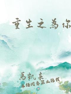 重生之为你存在
