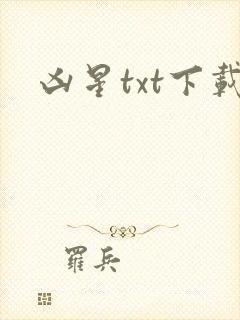 凶星txt下载