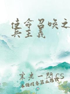 使命召唤之大炮兵主义