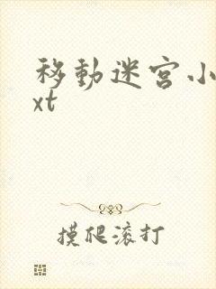 移动迷宫小说txt