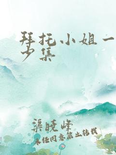 拜托小姐一共多少集
