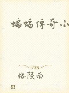 蝙蝠传奇小说