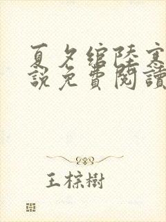 夏夕绾陆寒霆小说免费阅读全文